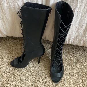 MIA Zip-up Heels